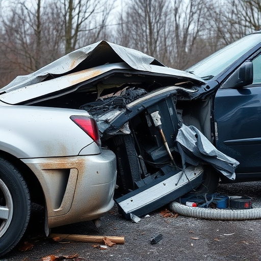 car crash damage
