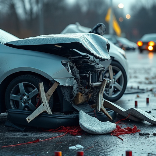car crash damage
