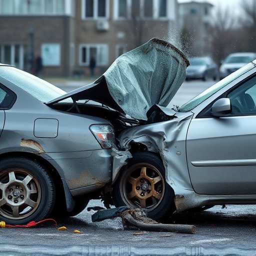 car crash damage