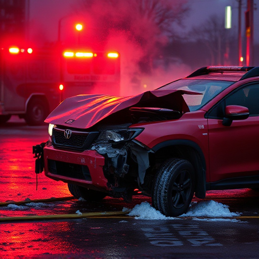 car crash damage