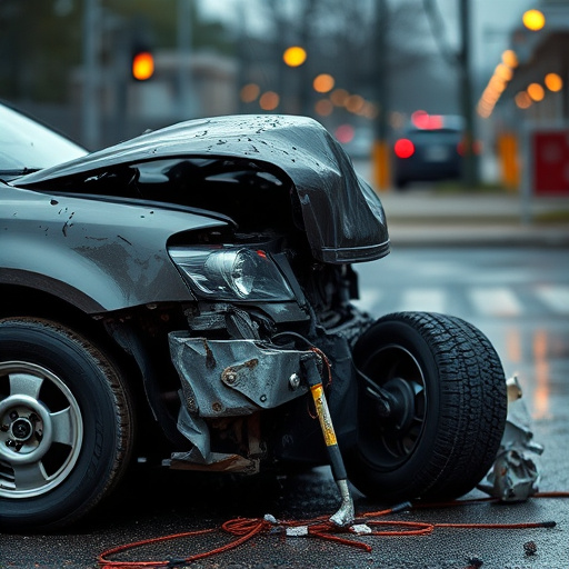 car crash damage