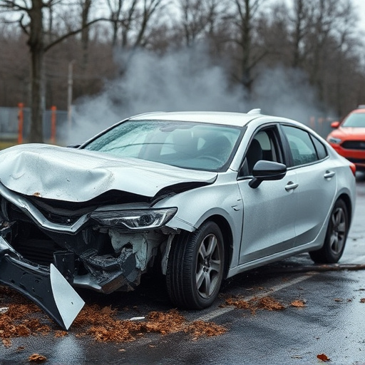 car crash damage