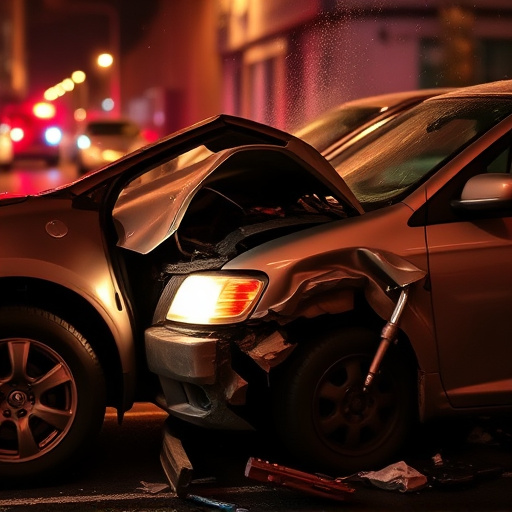 car crash damage
