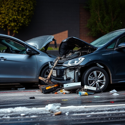 car crash damage