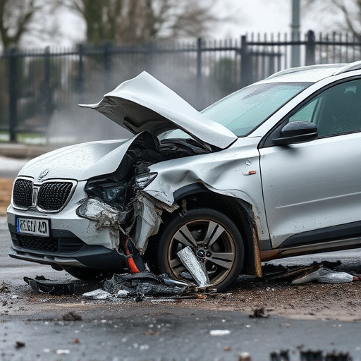 car crash damage