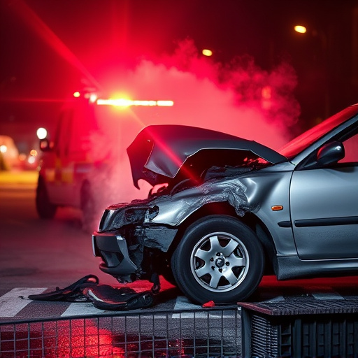 car crash damage