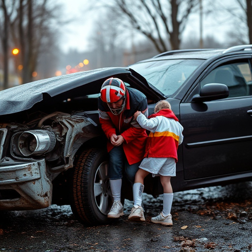 car crash damage