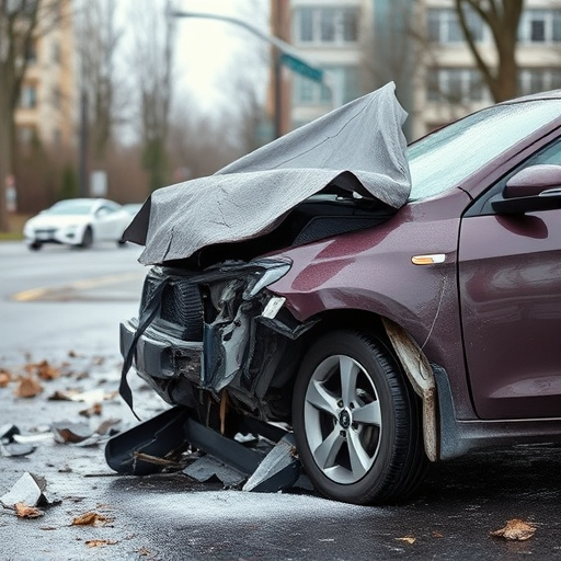 car crash damage