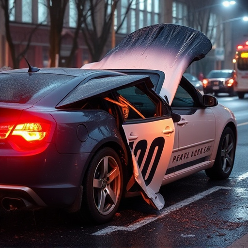 car crash damage