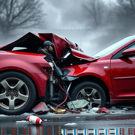 car crash damage