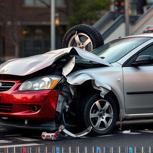 car crash damage