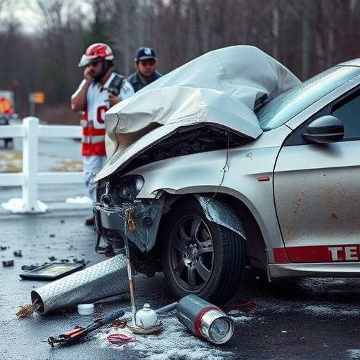 car crash damage