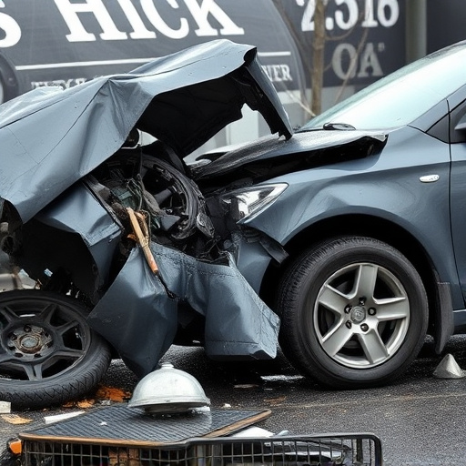 car crash damage