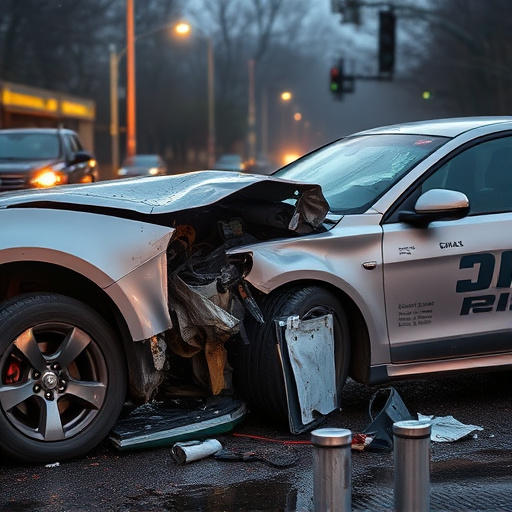 car crash damage