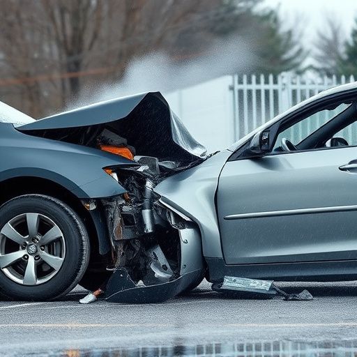 car crash damage