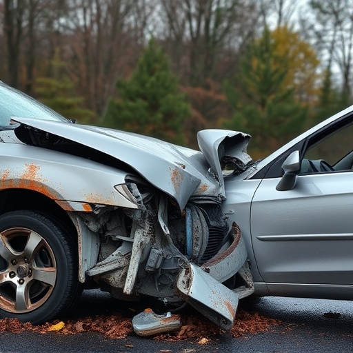 car crash damage