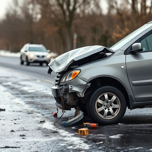 car crash damage