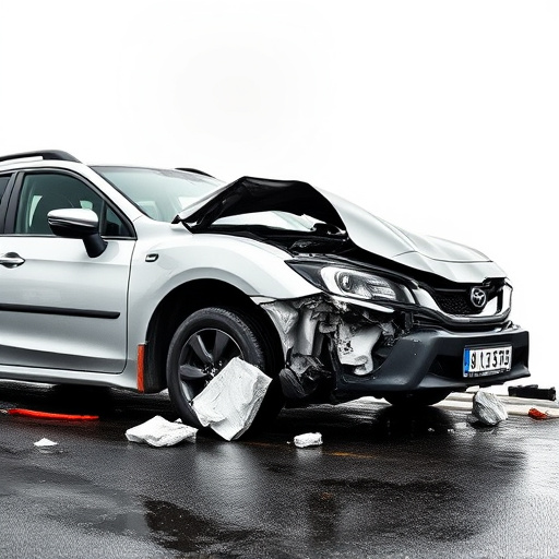 car crash damage