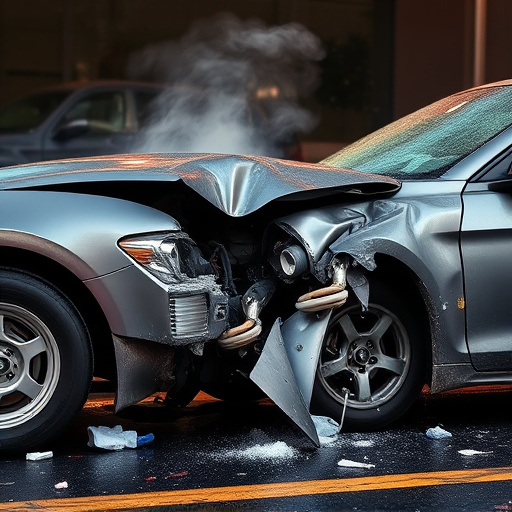 car crash damage