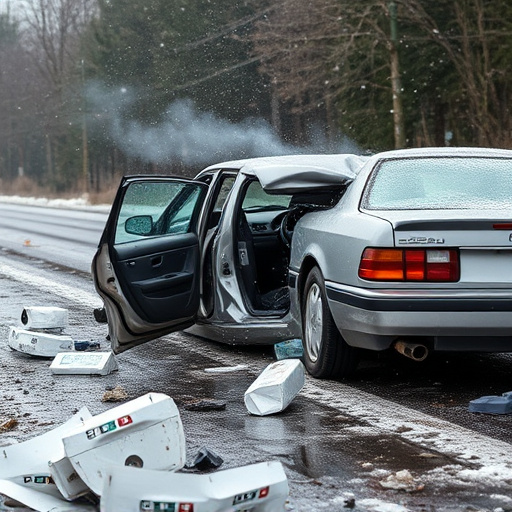 car crash damage