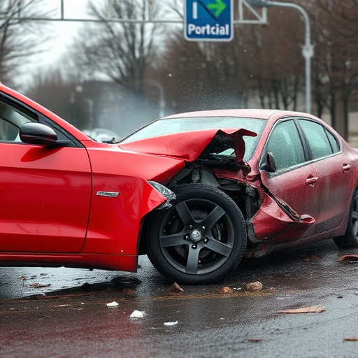 car crash damage