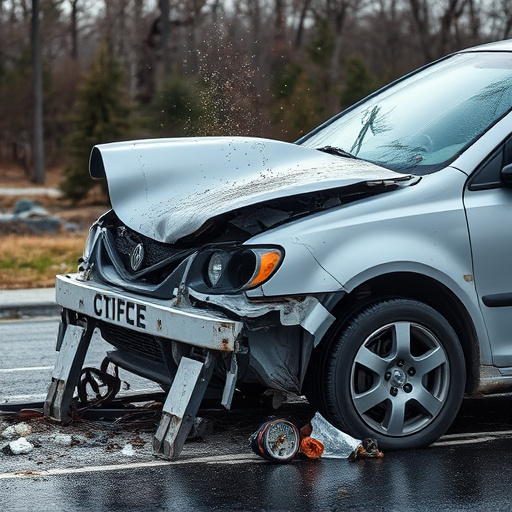 car crash damage