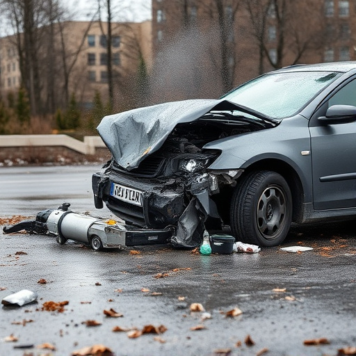 car crash damage