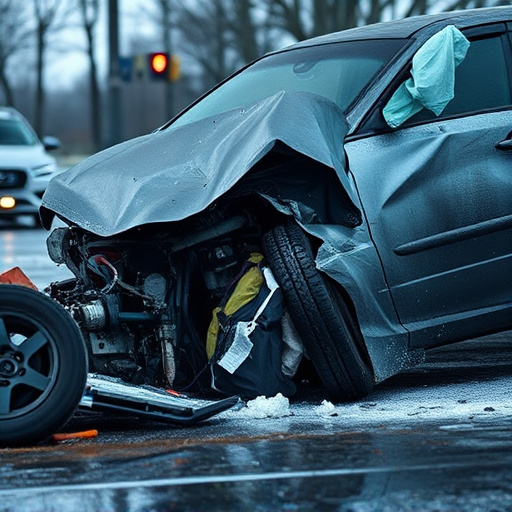 car crash damage