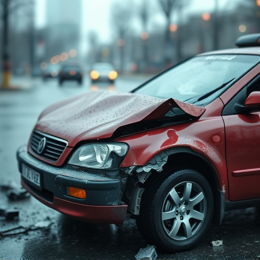car crash damage