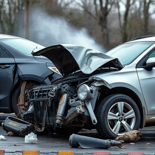 car crash damage