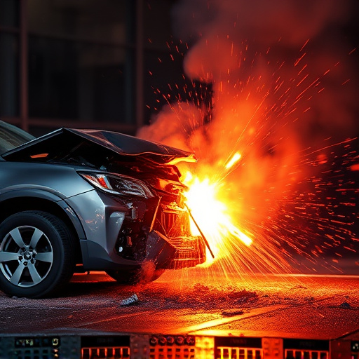 car crash damage