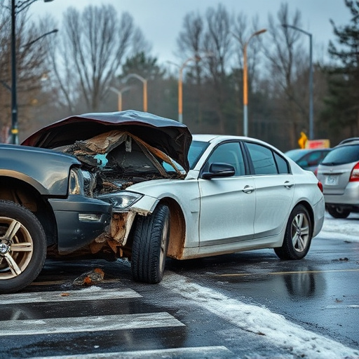 car crash damage