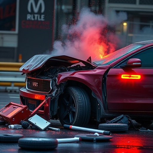 car crash damage