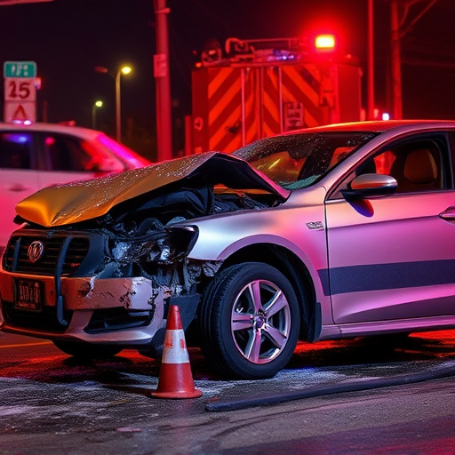 car crash damage