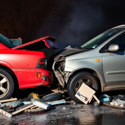 car crash damage