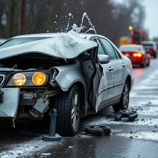 car crash damage