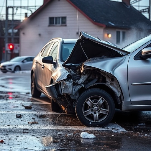 car crash damage