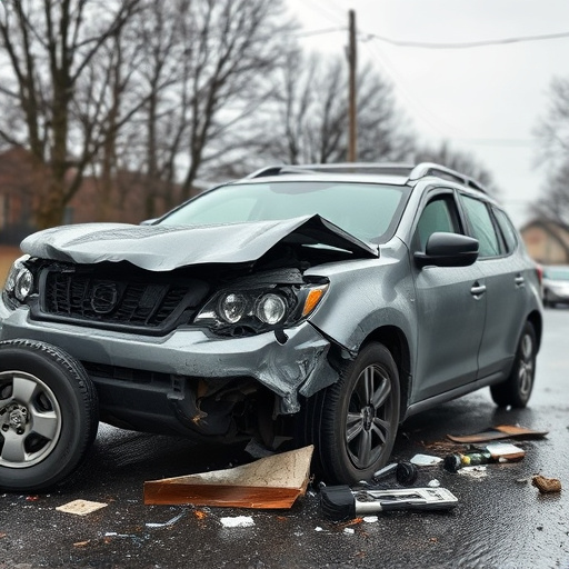 car crash damage