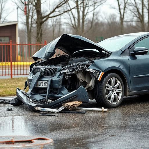car crash damage