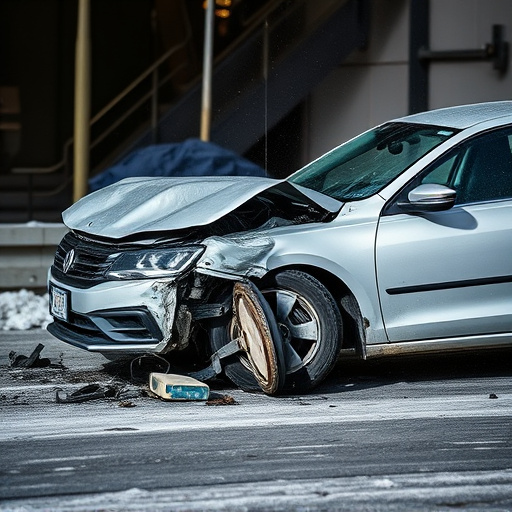 car crash damage