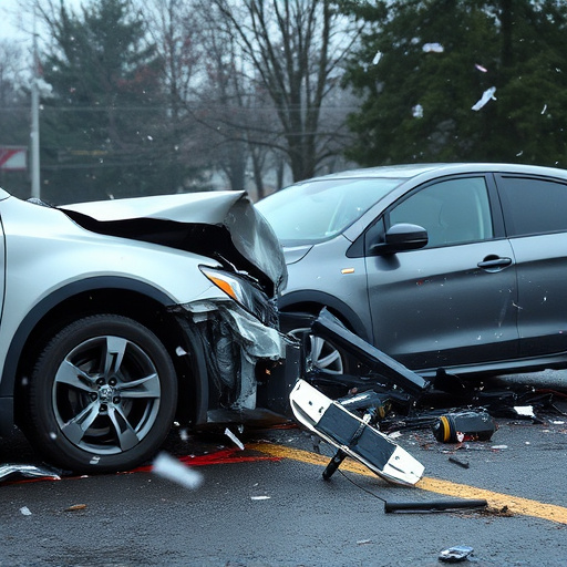 car crash damage