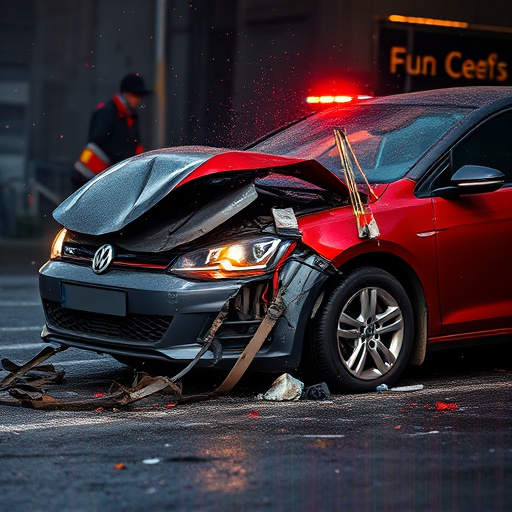 car crash damage