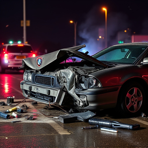 car crash damage