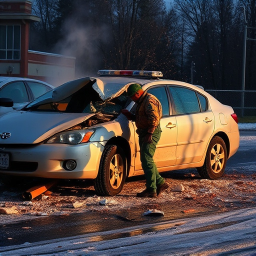 car crash damage
