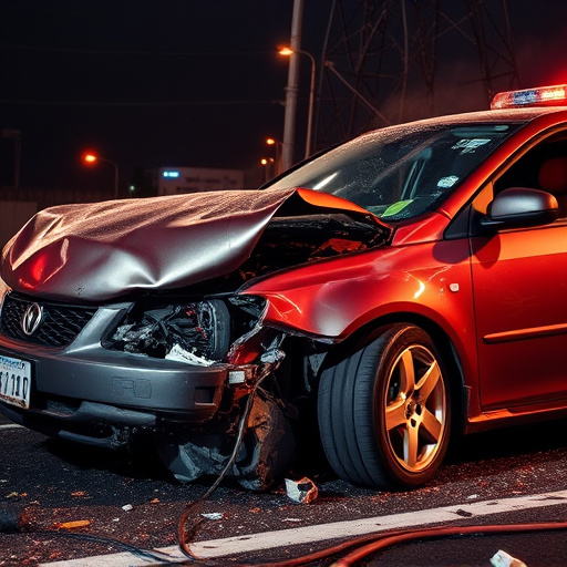 car crash damage