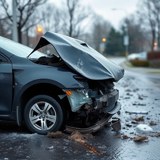 car crash damage