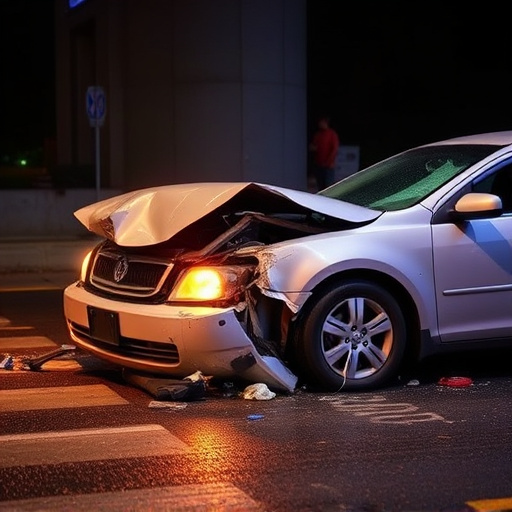 car crash damage