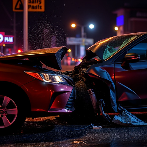 car crash damage