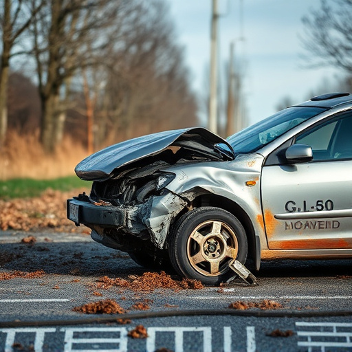 car crash damage