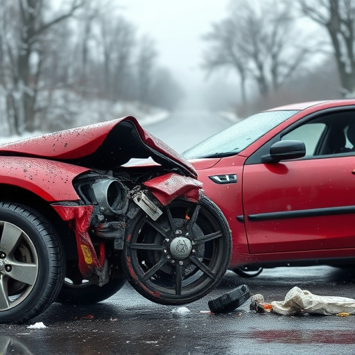 car crash damage